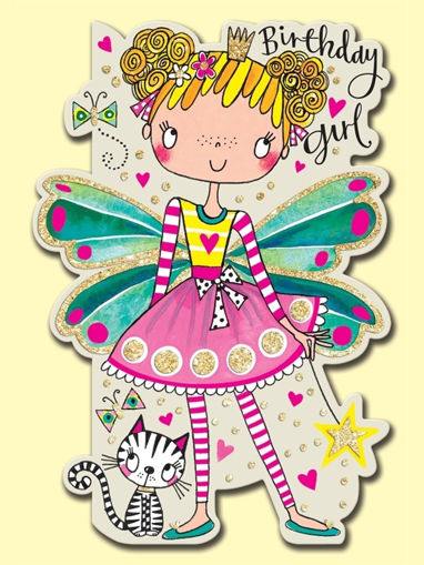 Picture of BIRTHDAY GIRL CARD